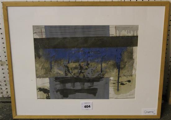 Abstract mixed media by Moerman